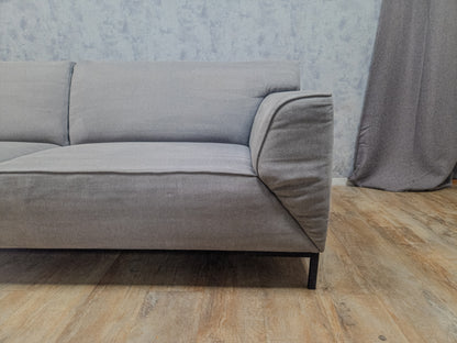 Zeer Mooi Grijs Hoekbank