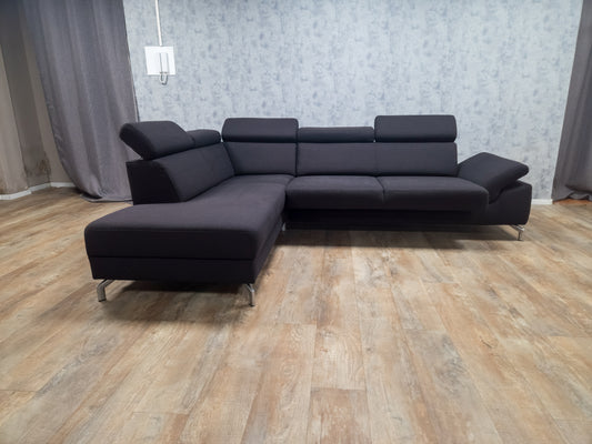 Z.G.A.N Antraciet Montel Modena Hoekbank