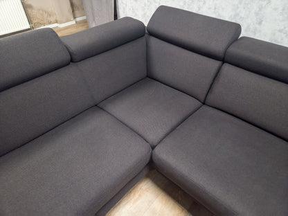 Z.G.A.N Antraciet Montel Modena Hoekbank