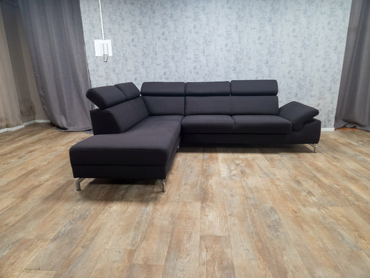 Z.G.A.N Antraciet Montel Modena Hoekbank