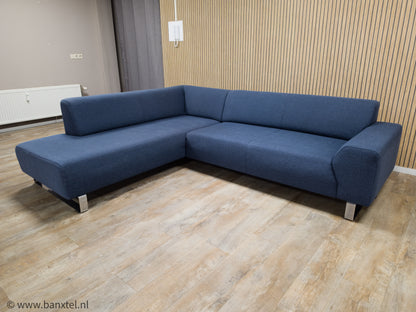 Zeer Mooi Donker Blauwe Hoekbank van MONTEL