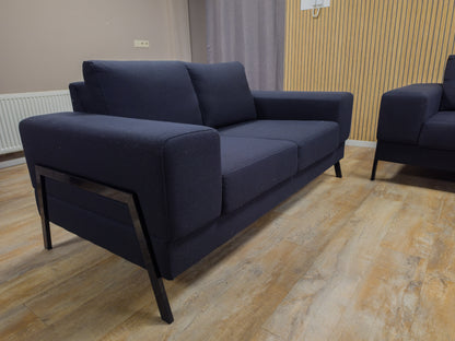 Z.G.A.N Zwart 2Zit en Hoekbank
