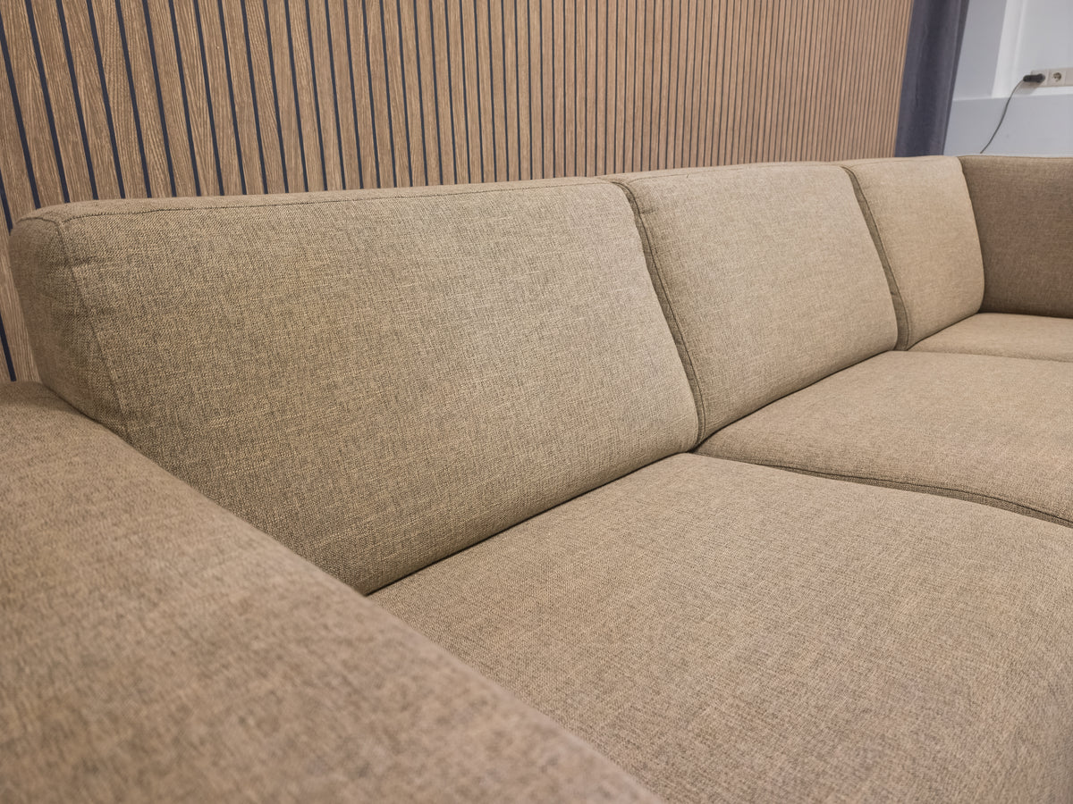 Z.G.A.N Prachtige Beige Hoekbank