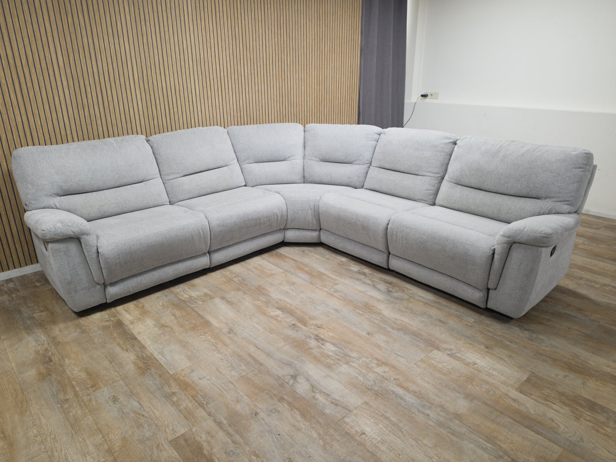 Zeer Mooi Grijs Relax Hoekbank