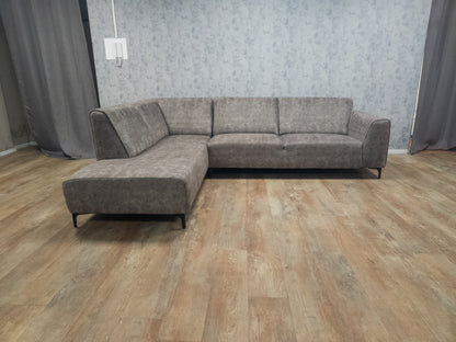 Mooie TAUPE Hoekbank