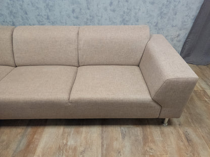 Zeer Mooi Beige Hoekbank