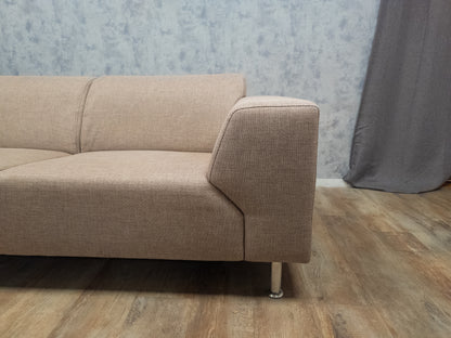 Zeer Mooi Beige Hoekbank