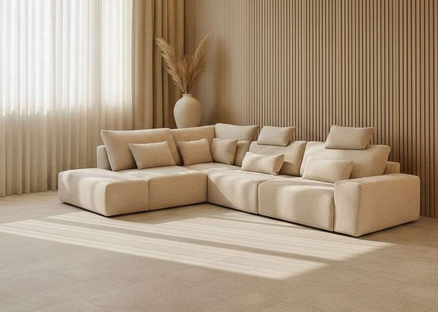 BASTIA - Modulair Hoekbank